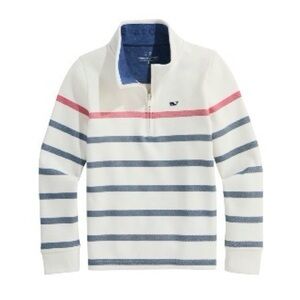 Boy’s Vinyard Vines Breton quarter zip sweatshirt